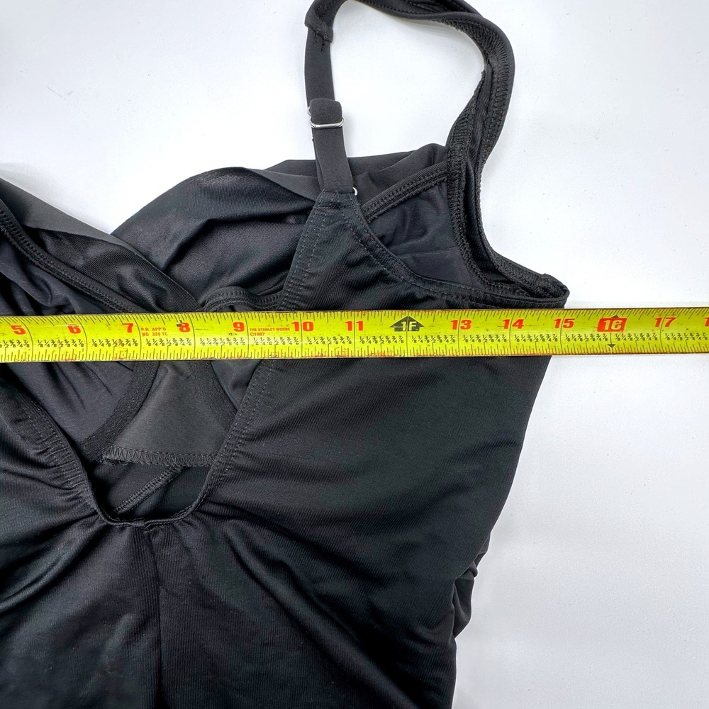 Miraclesuit Womens Black Underwire Ruched One Piece Swimsuit Size 12 New 451263 - Picture 8 of 8